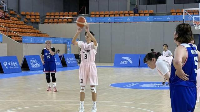 十五运群众篮球女子B组决赛：山东女篮65-45云南晋级四强