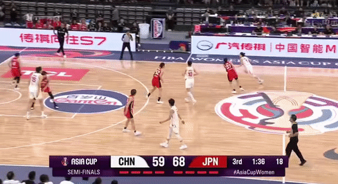 中国女篮81-90不敌日本无缘决赛，张子宇17+9，韩旭18+7+7