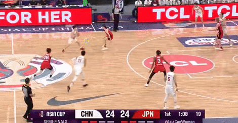 中国女篮81-90不敌日本无缘决赛，张子宇17+9，韩旭18+7+7