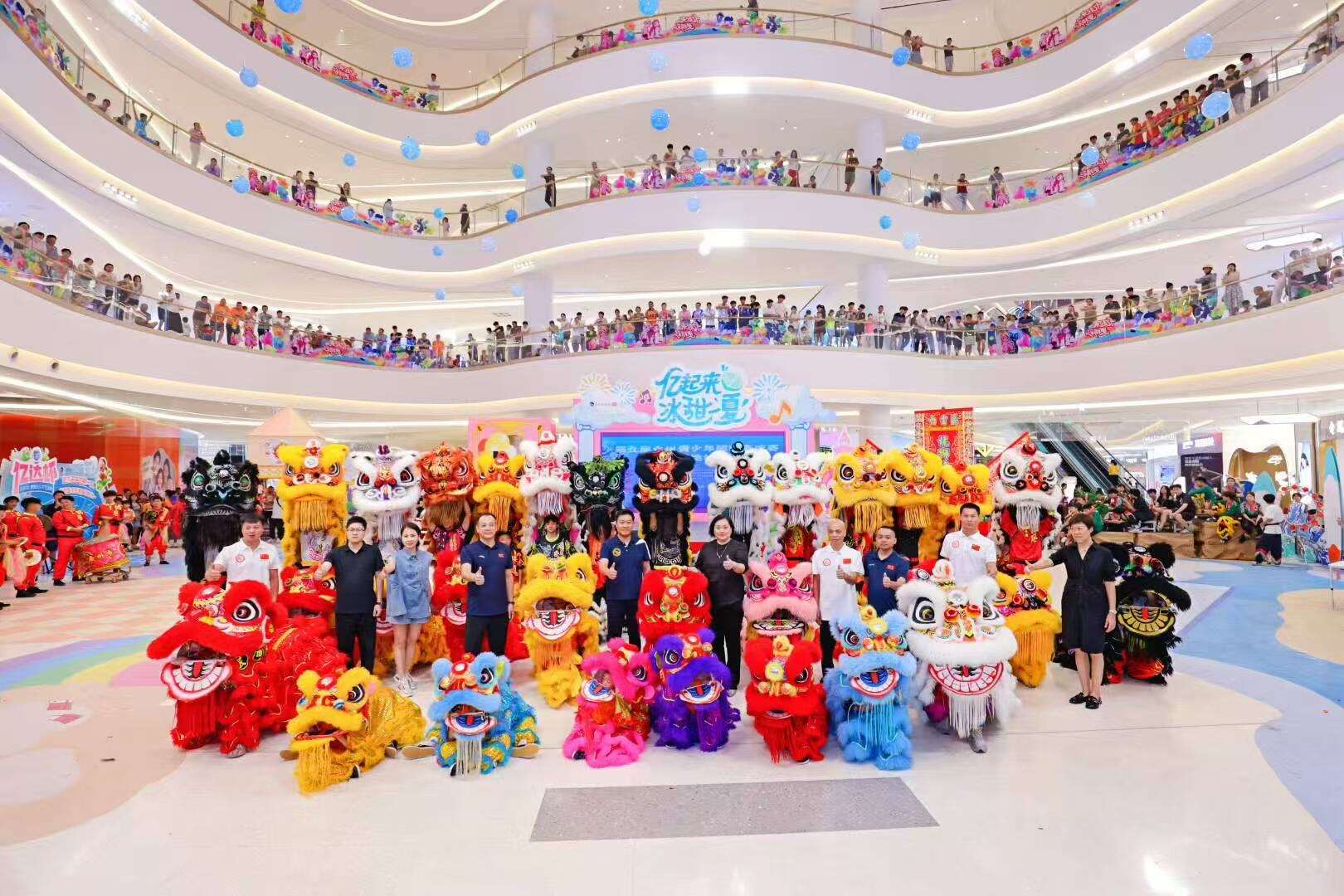 超500名“雄狮少年”轮番登场！第九届广州青少年醒狮表演赛白云区选拔赛圆满收官
