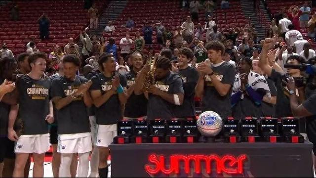 NBA|黄蜂夺得队史夏季联赛首冠，4号秀克努佩尔获决赛MVP