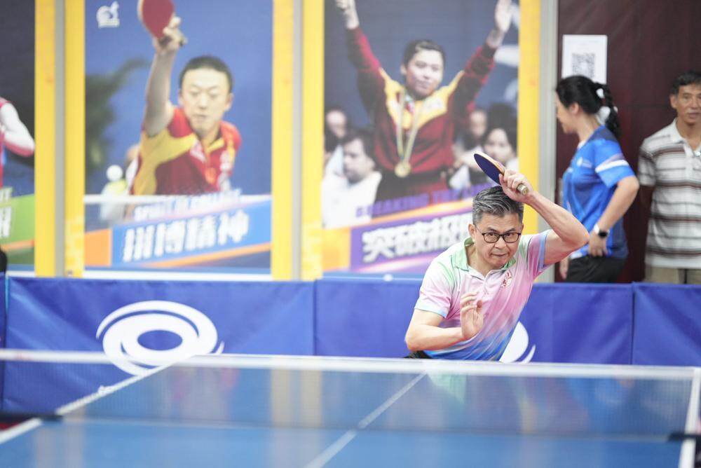 “乒”出精彩！从8岁萌娃到70岁老将，他们共享乒乓之乐