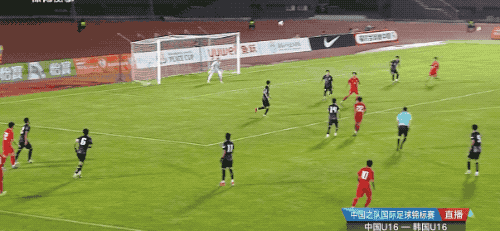 一度3分钟2球追平！中国国少3-4惜败韩国 谢晋替补传射邝兆镭破门