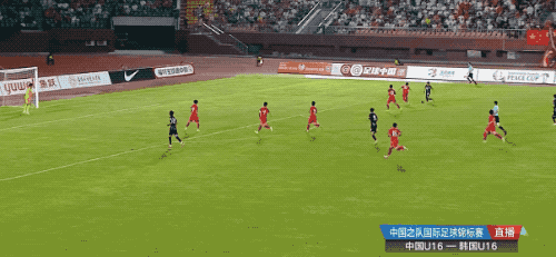 一度3分钟2球追平！中国国少3-4惜败韩国 谢晋替补传射邝兆镭破门