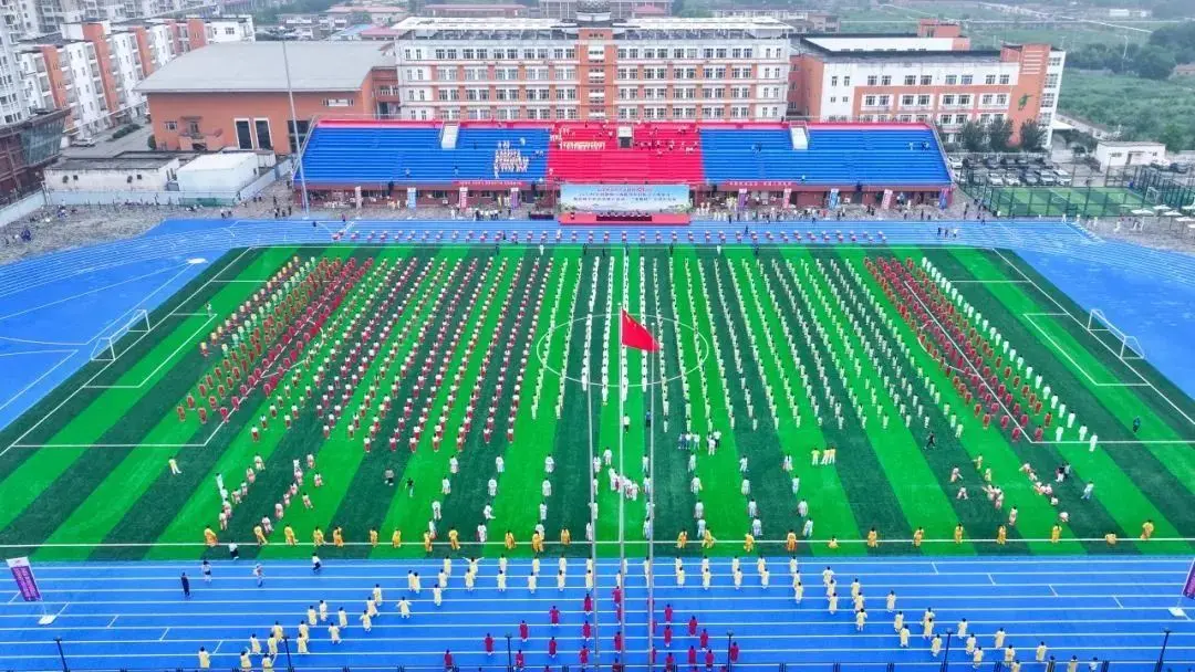 靓！天津市滨海新区这座体育场焕新亮相