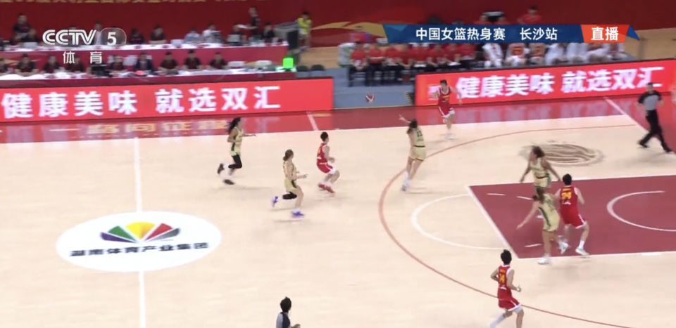 热身赛|张子宇缺阵，中国女篮73：69澳大利亚，5胜1负收官