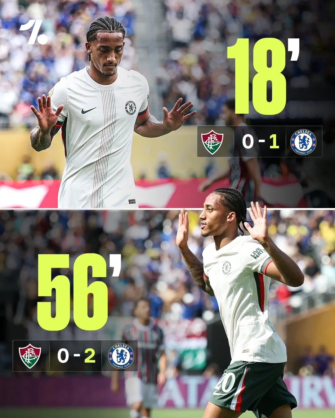 奖金过亿！切尔西2-0进决赛！新援2球淘汰母队，40岁弟媳再会蓝军