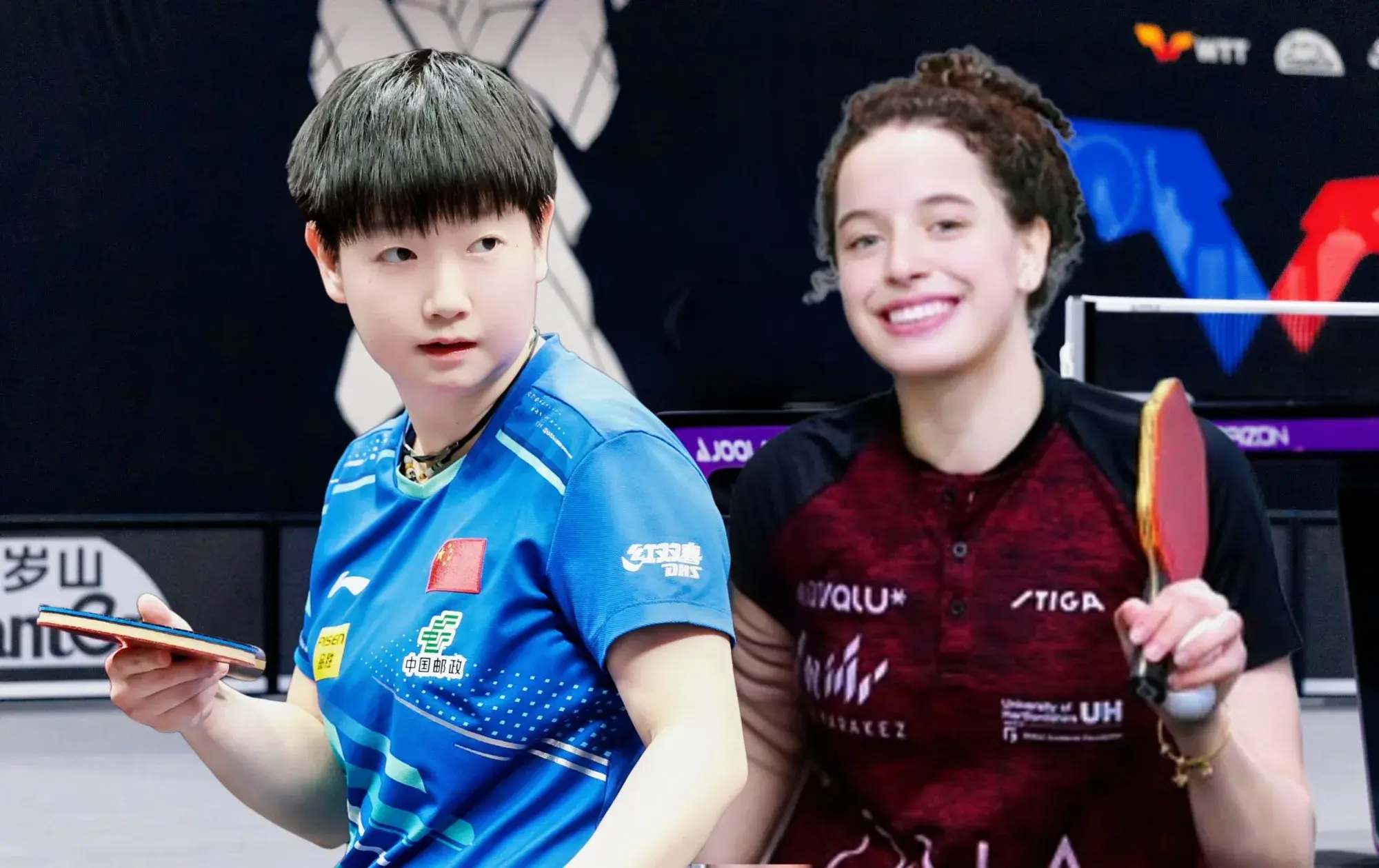美国大满贯：3-2！孙颖莎逆转击败史上最年轻一姐，国乒女队10连胜