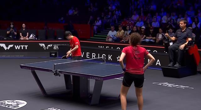 孙颖莎又打五局！3-2险胜埃及天才小将，国乒女单保持全胜战绩