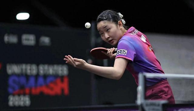 美国大满贯：张本美和横扫美国选手，双线晋级，下下轮约战孙颖莎