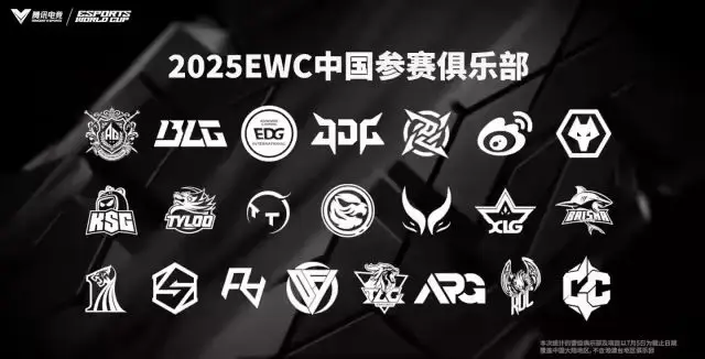 2025电竞世界杯开幕，超20家中国俱乐部出征