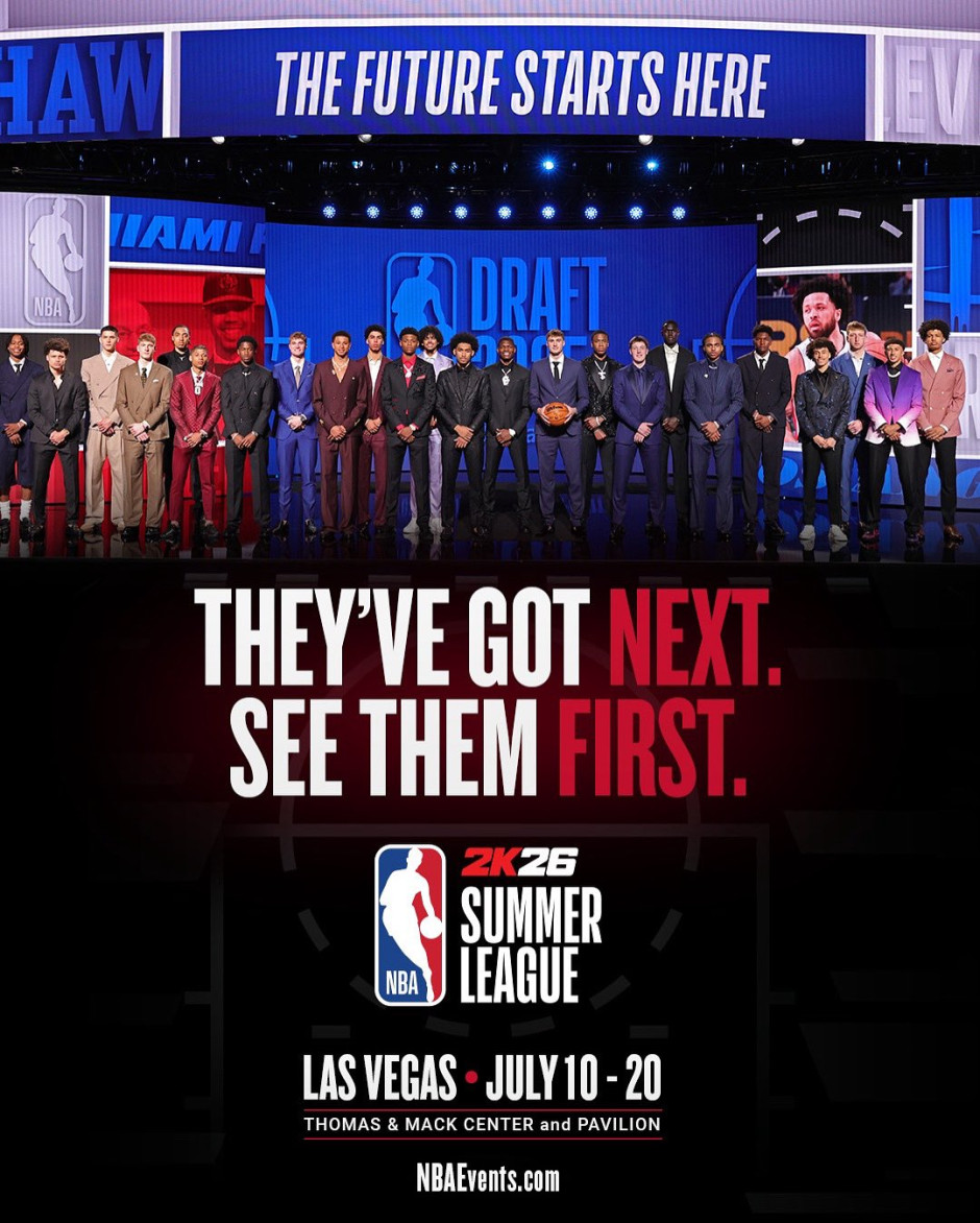 NBA夏季联赛2025赛程 状元弗拉格亮相 杨瀚森首秀挑战勇士！