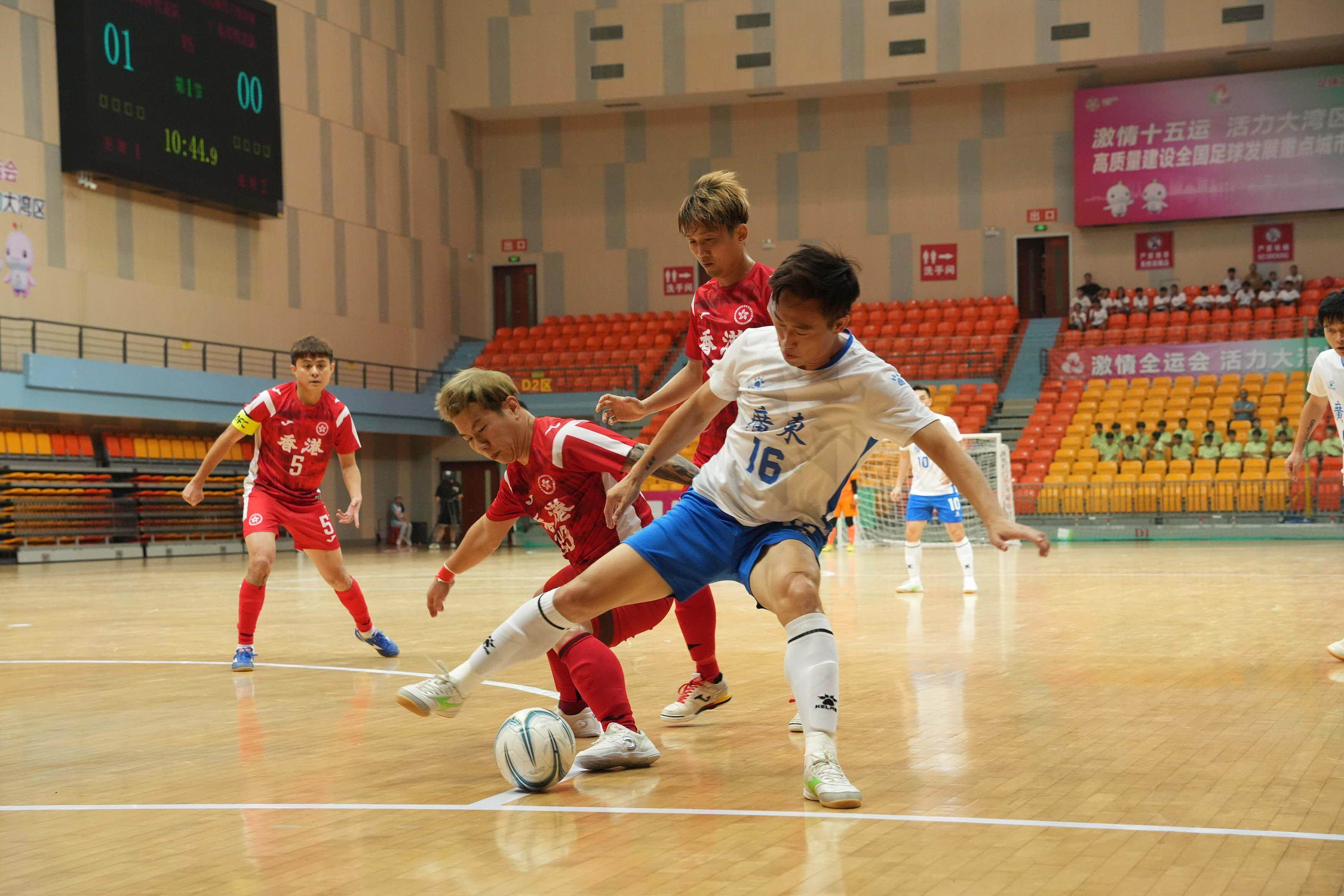 【图集】广东三连冠！十五运会群众足球五人制男子老将组精彩收官