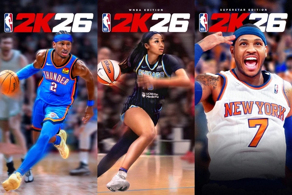 谢伊·吉尔杰斯-亚历山大、安吉尔·里丝、卡梅隆·安东尼入选NBA 2K26封面人物