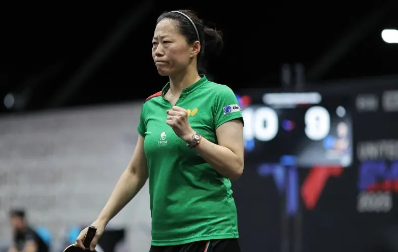 WTT美国大满贯：3-1完胜46岁华裔老将，王艺迪晋级女单十六强