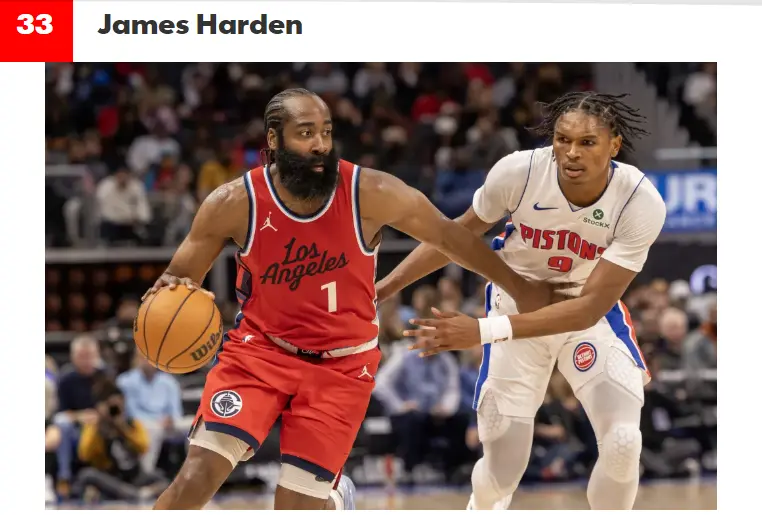 美媒评NBA历史79大球星：詹姆斯再次超过乔丹 杜兰特第12库里第13