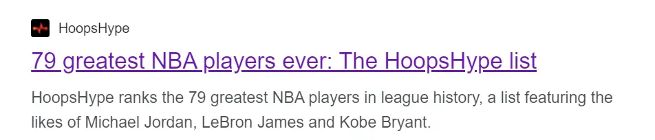 美媒评NBA历史79大球星：詹姆斯再次超过乔丹 杜兰特第12库里第13