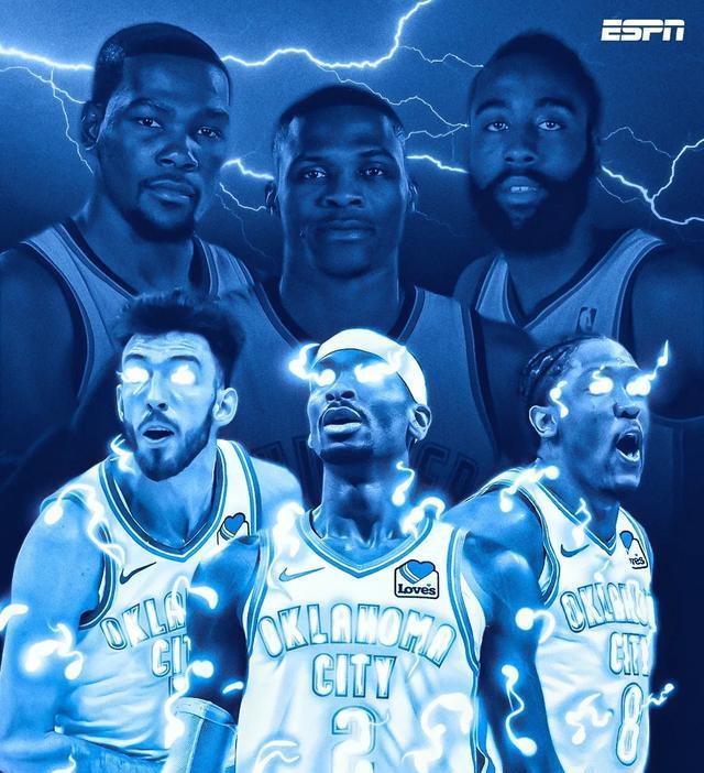 8.22亿续约！NBA最贵三巨头！雷霆刚夺冠就要解体了
