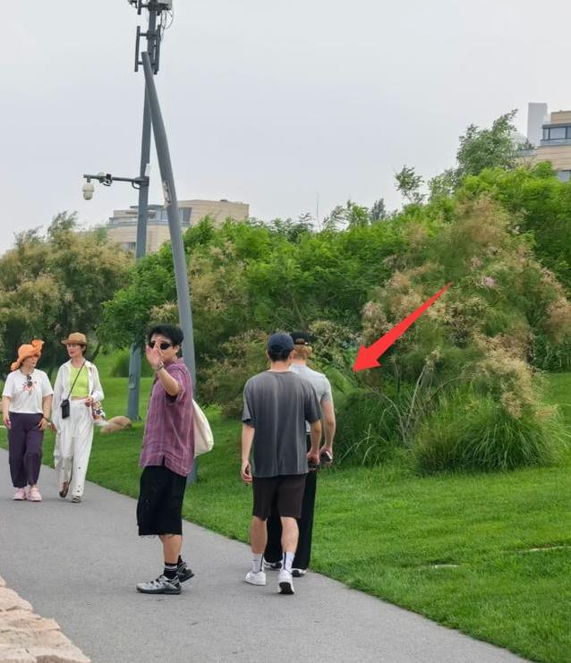 河北阿那亚明星扎堆，白敬亭壮成硬汉，老狼带娃玩滑板？