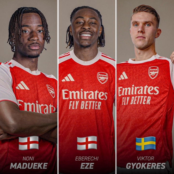 我全都要！罗马诺：阿森纳正同时推进签约锋线三人