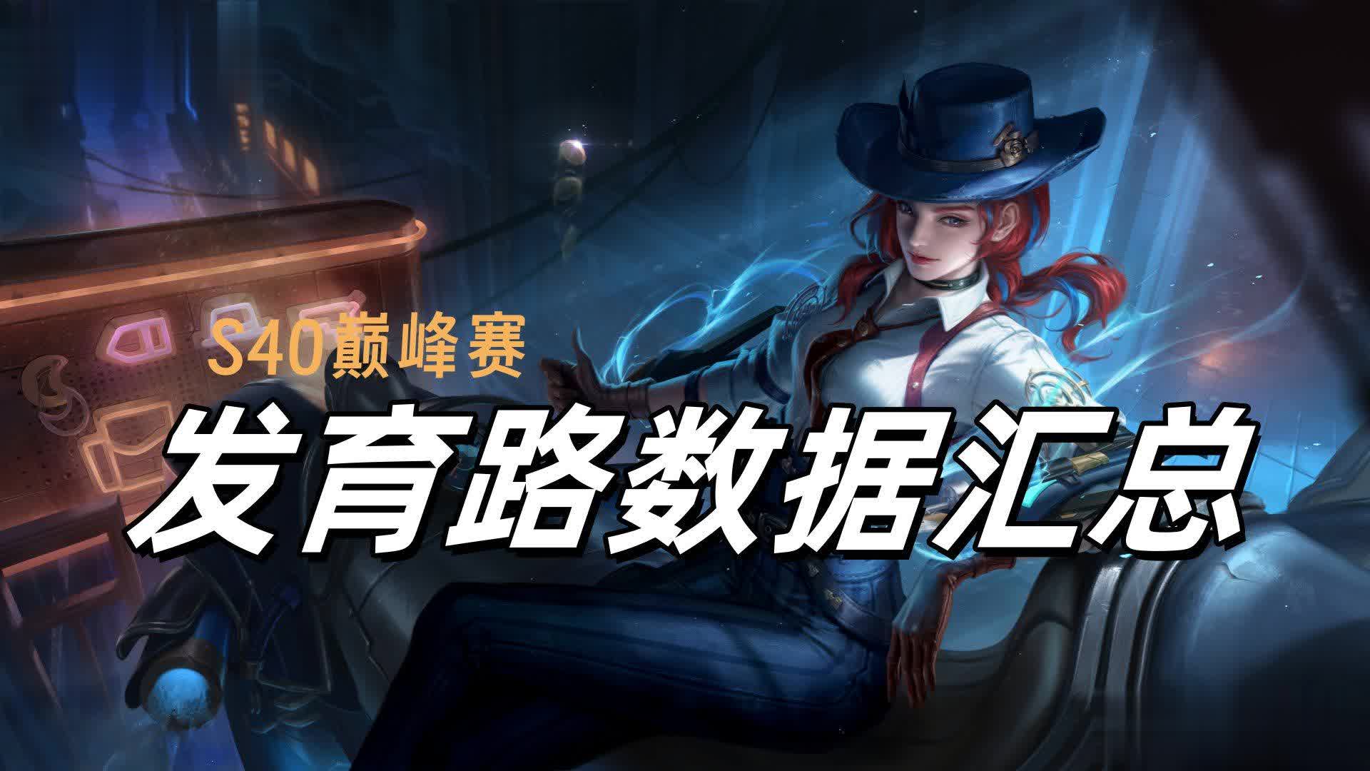 巅峰赛次日发育路数据曝光，戈娅艾琳起飞，马可定论揭晓