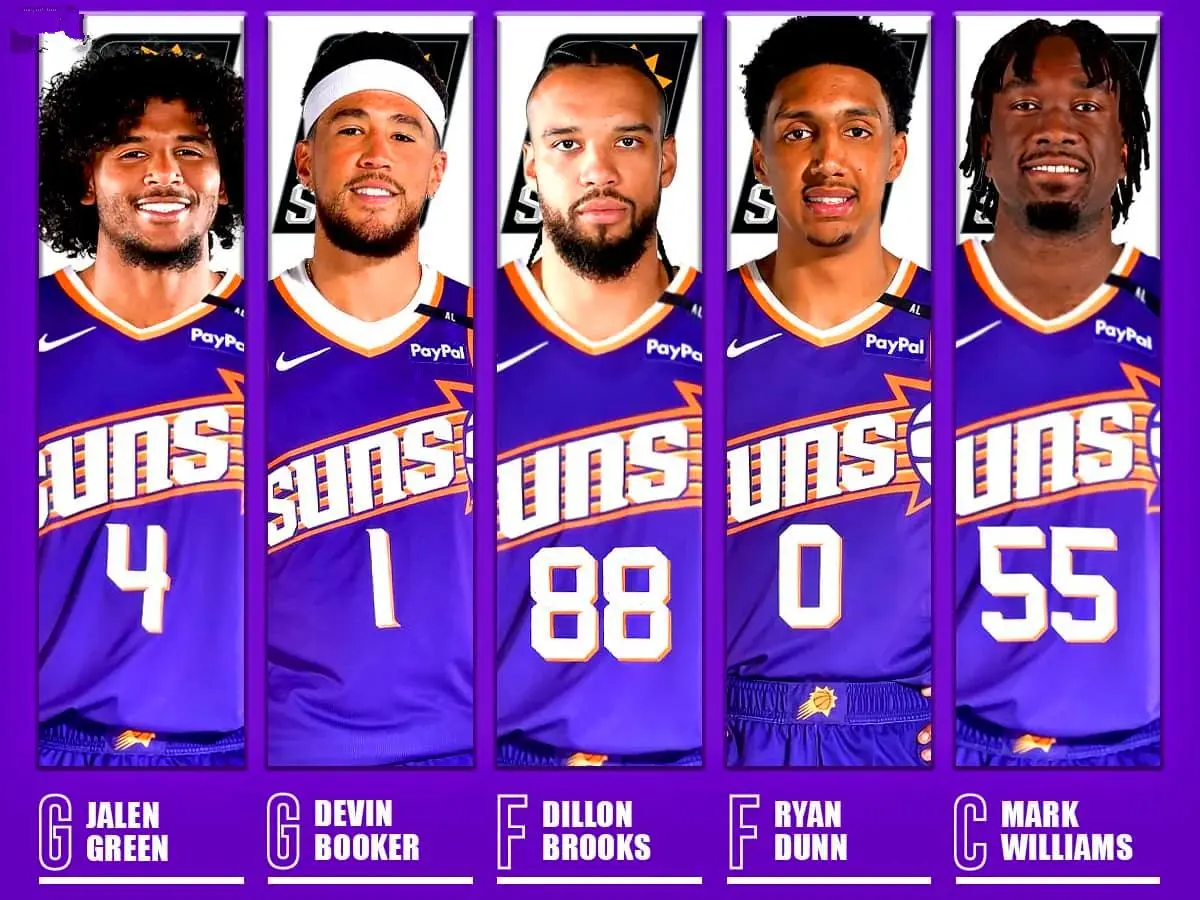2年1.45亿，布克破NBA薪资纪录！格林狄龙到队14+3全新大名单出炉