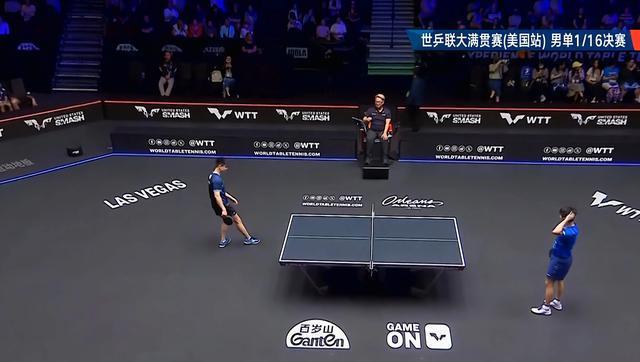 林诗栋3-0冯翊新，WTT大满贯次轮，林诗栋实力碾压，轻松晋级16强