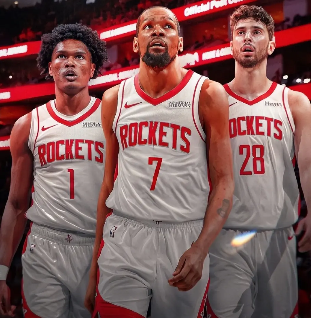 火箭陷入NBA杯死亡之组，乌度卡延续双塔，杜兰特大概率无缘全勤