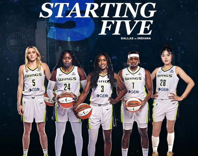 李月汝18分10篮板，首发+两双，WNBA常规赛，飞翼76-87不敌天空！