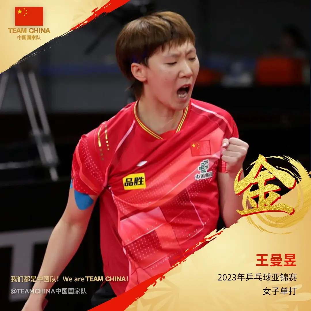 国乒1胜2负再爆大冷：被打两波8-1，世界第2王曼昱1-3止步16强