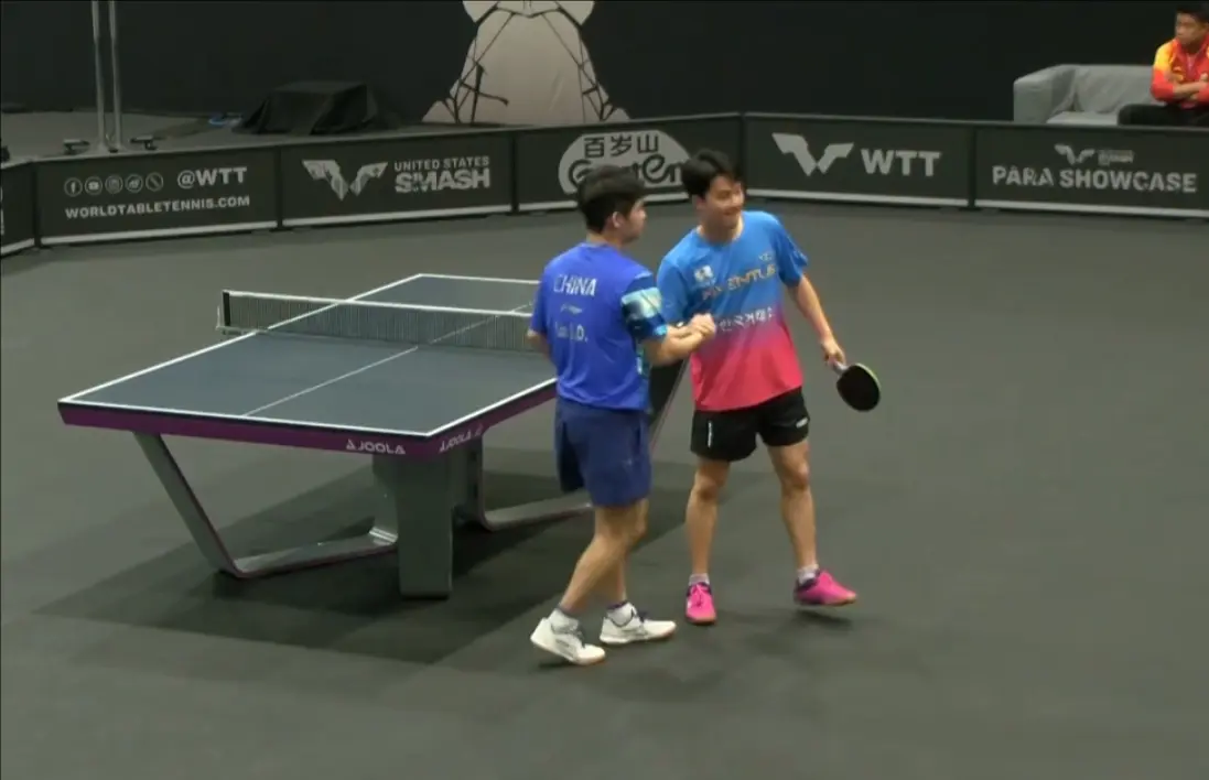 林诗栋3-1安宰贤晋级八强！完美应变对手策略，第四局轰11-1！