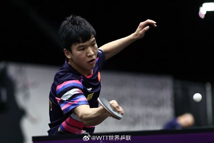 向鹏0-3不敌中国台北选手林昀儒，止步16强
