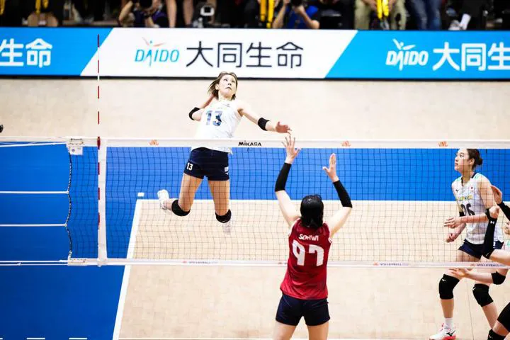 连发7球！日本女排再下一城 两大新星首秀惊人 韩国被横扫