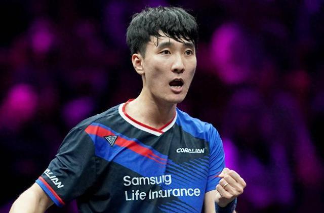 国乒又赢了!韩国又输了！3-0：世界第2晋级男单8强 杨瀚森现场见证