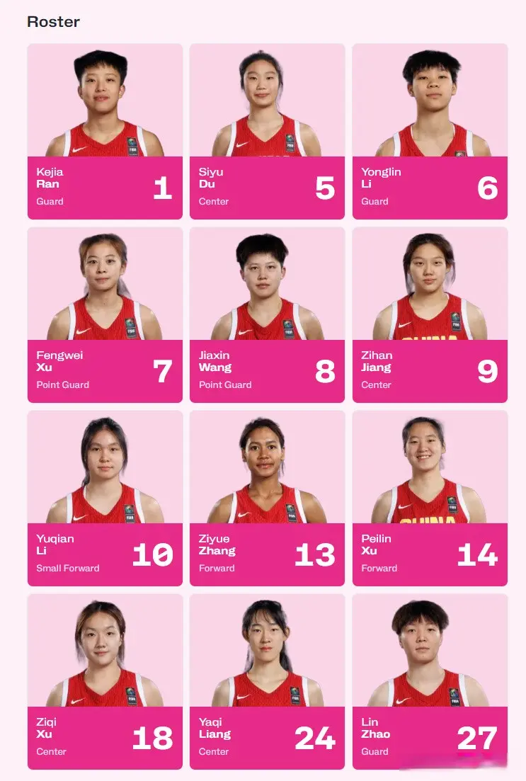 2场输98分！U19女篮低调出征，位列实力榜第7，力拼世界杯开门红
