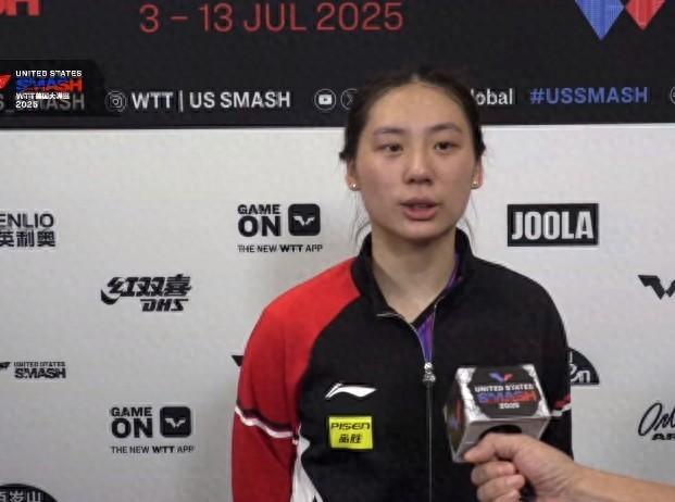 4-3逆转早田希娜！陈熠赛后发言有点可怕，清醒，还有自己的打算