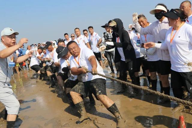 江苏盐城响水：千名选手逐浪滩涂这场运动会让生态与欢乐完美衔接