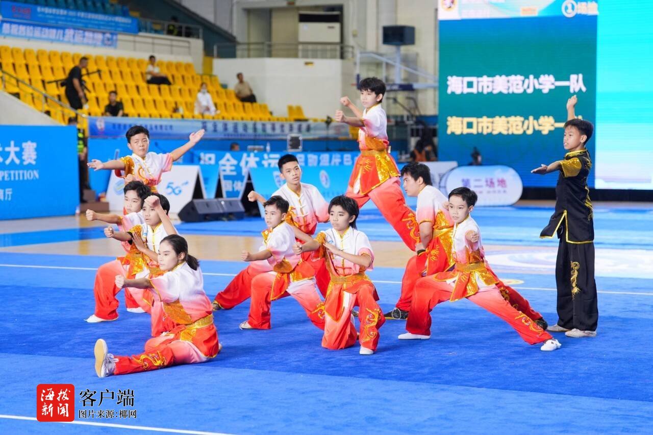 省内外1600余名选手参赛！第五届海南国际武术大赛在海口开幕