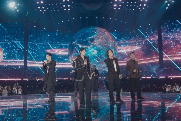 F4合体五月天演唱会，此前曾传出明年开出道25周年演唱会
