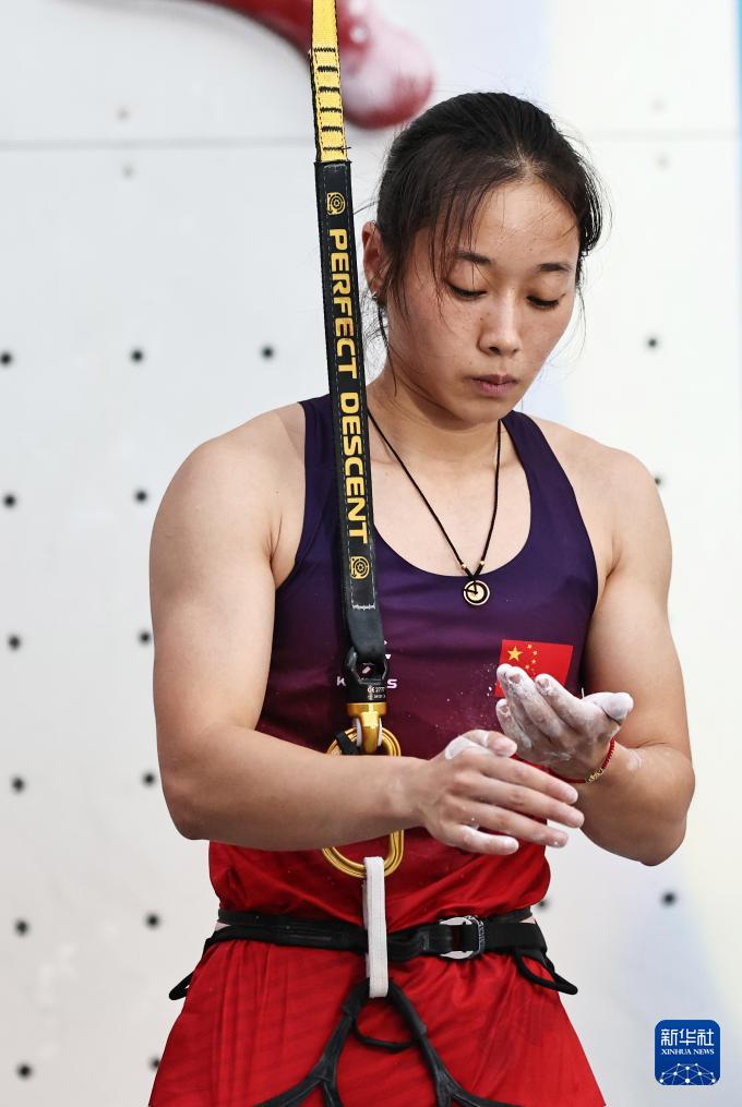 攀岩世界杯霞慕尼站女子速度决赛赛况