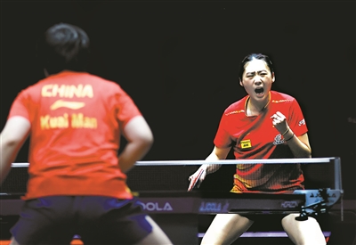 国乒00后小将陈熠闯入女单决赛