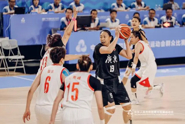 广东队夺得全运会篮球项目首金，均安女篮队员包揽8个队内MVP
