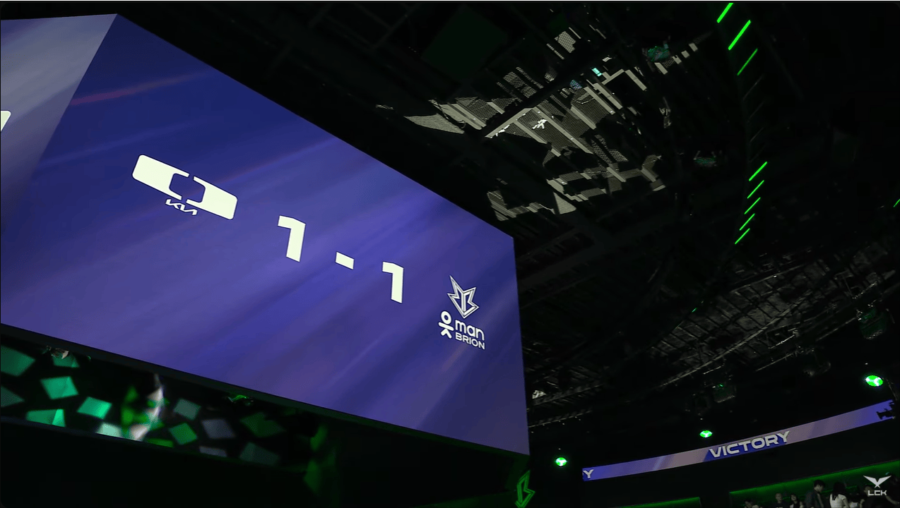 BRO 1-1 DK：大虫子屹立不倒横扫战场，BRO乘势而上扳回一城