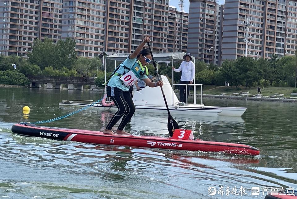 “浪尖芭蕾”！青岛市第六届运会皮划艇激流回旋比赛收官