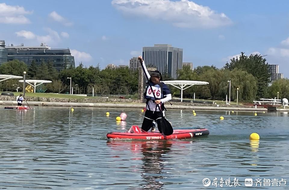“浪尖芭蕾”！青岛市第六届运会皮划艇激流回旋比赛收官