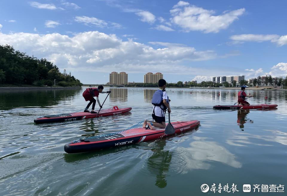 “浪尖芭蕾”！青岛市第六届运会皮划艇激流回旋比赛收官
