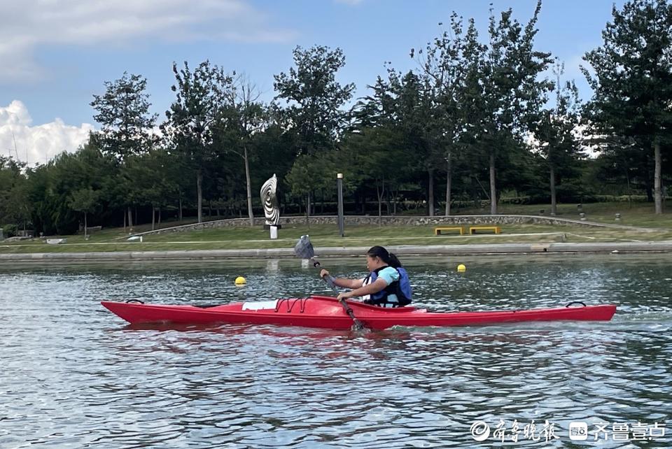 “浪尖芭蕾”！青岛市第六届运会皮划艇激流回旋比赛收官