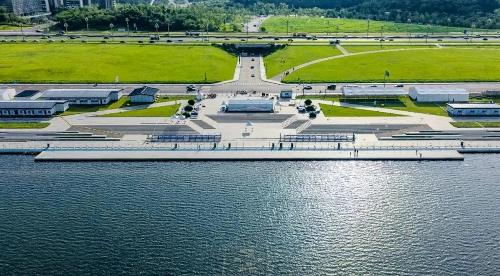 又一测试赛完成！成都世运会兴隆湖湖滨场馆中心等待开赛
