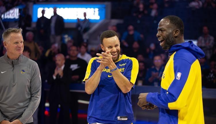 4换1！恭喜库里，NBA顶级内线加盟勇士，新首发五虎称霸NBA