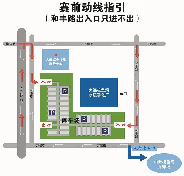 @球迷 梭鱼湾近千车位备好比赛日免费开放